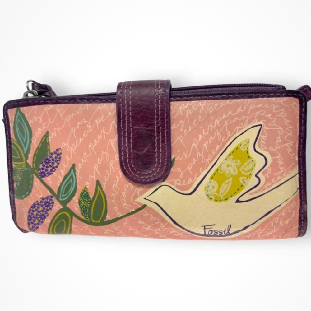 Fossil Peace Dove Wallet